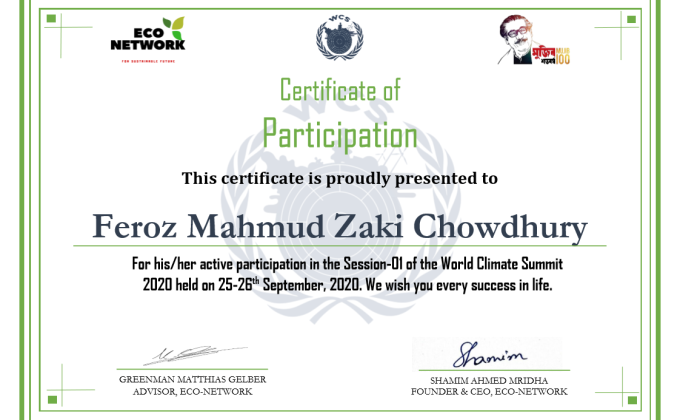 World Climate Summit 2020