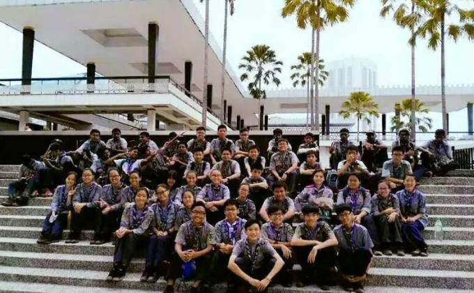 Town centre expedition in 13th international Jamboree #JMKL13