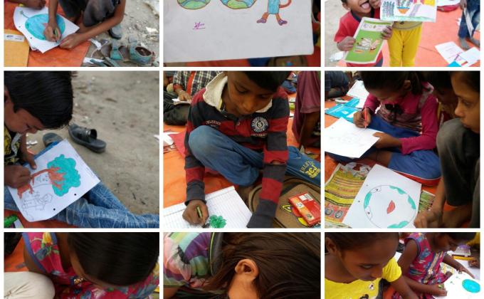 World earth day 22 April 2018 drawing competition 