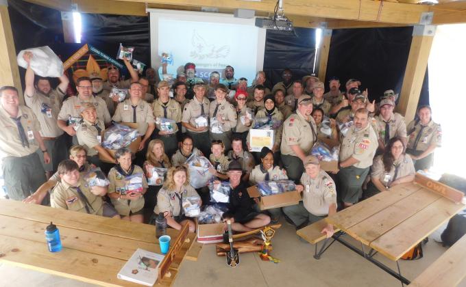 Care packages for Homeless Veterans.