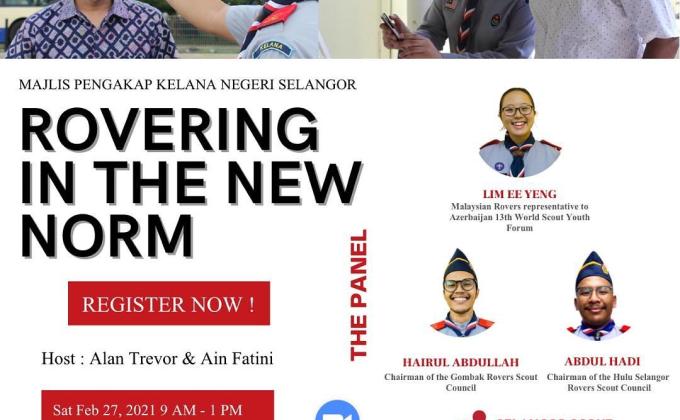 SELANGOR SCOUT YOUTH FORUM : ROVERING IN THE NEW NORM
