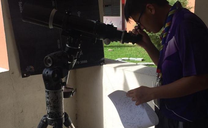 Star catcher in 13th International Jamboree #JMKL13