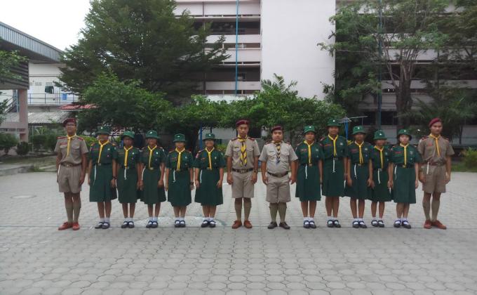 งานชุมนุมลูกเสือกองร้อยพิเศษ สพม.1 กลุ่ม 5