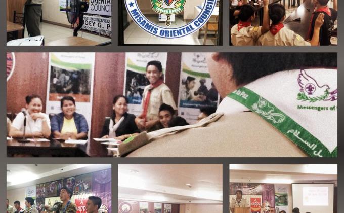 Messengers of Peace Training of the Boyscouts of the Philippines at Misamis Oriental Council