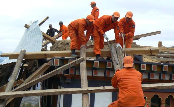 Mitatgation of House After the Wind Strom