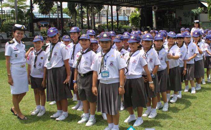 ฝึกระเบียบแถว