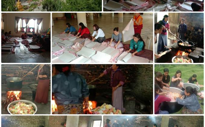 Radhi Scout volunteer service.