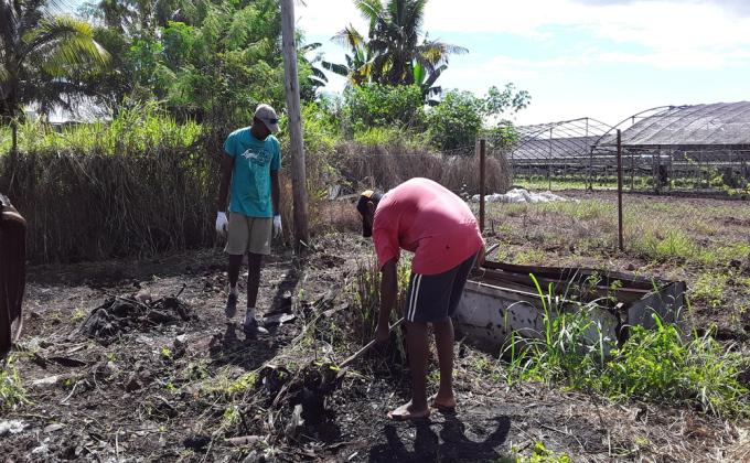 Clean up program at vitogo village 