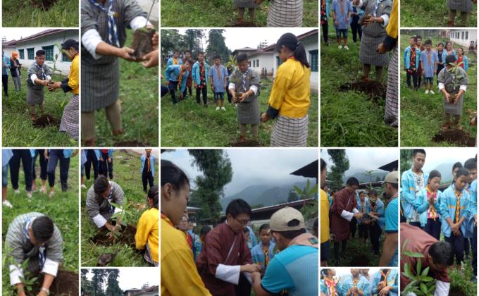 Visit to Schools for Scouting activities