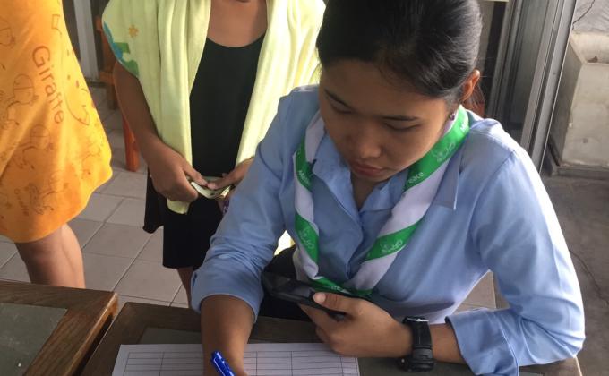 กิจกรรมจัดซุ้ม messengers of peace 