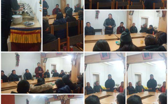 Coordinated the farewell for out-going scout secretary and scout leaders 