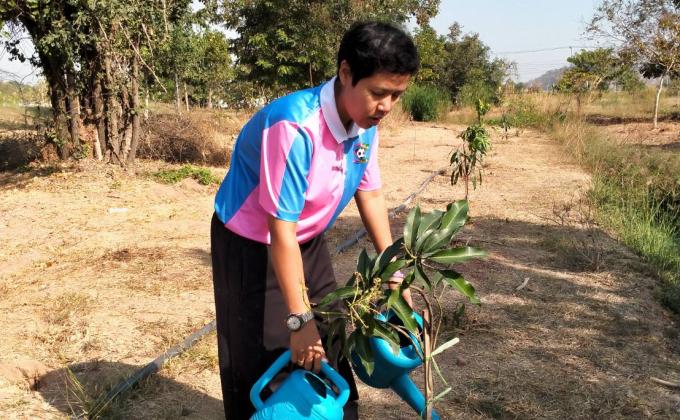 รดน้ำต่อชีวิตป่า