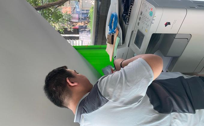 ซ่อมบำรุงระบบอินเทอร์เน็ตห้องธุรการ วิทยาลัยอาชีวศึกษาเทคโนโลยีเอเชีย