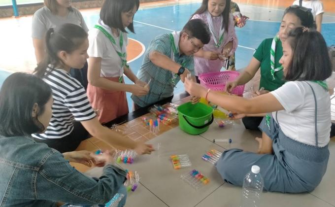 โครงการจิตอาสาทำสเปย์ป้องกันเชื้อไวรัส Covid-19