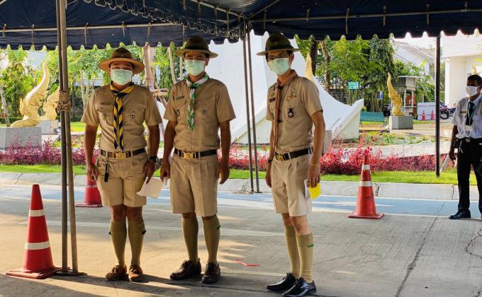 COVID-19 Screening Point at KMUTT