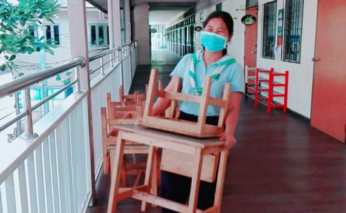 ทำความสะอาดห้อง