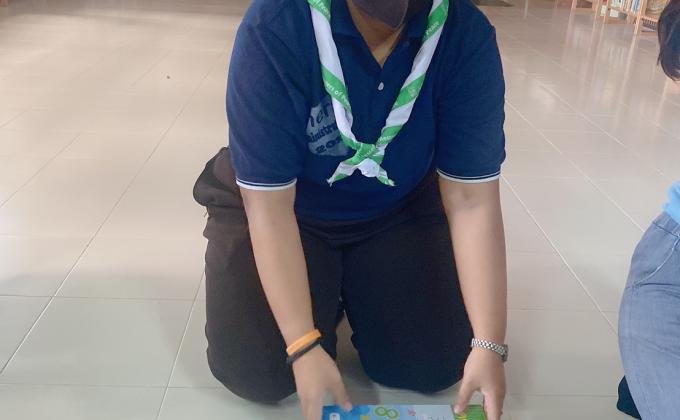 จิตอาสาจัดหนังสือ