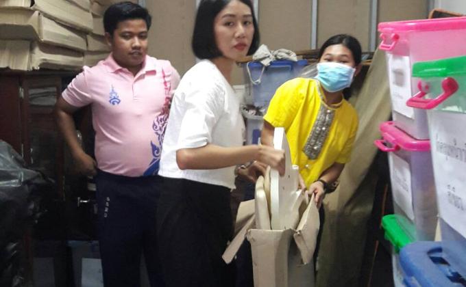 ทำความสะอาด จัดวางของให้เป็นระเบียบ