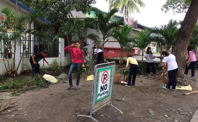 1ST GENERAL CLEAN UP DRIVE AND COUNCIL BEAUTIFICATION 2017