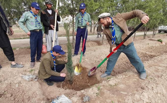 Green Scouts for Green Afghanistan in (March 2021)