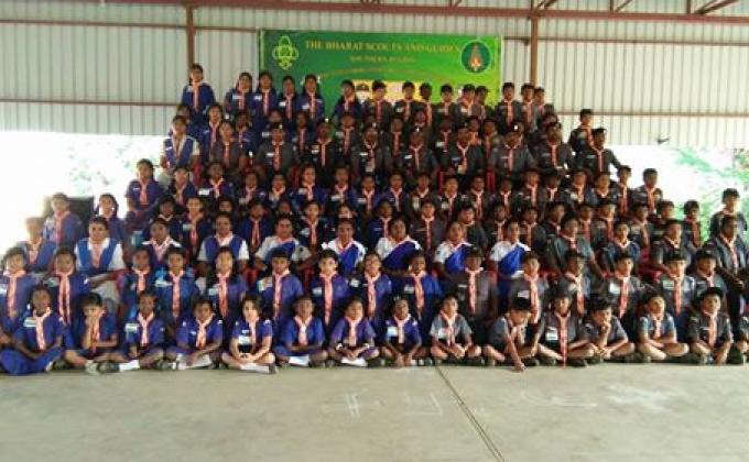 District level Cuboree @ mirs Camp site from 10.1.17 to 12.1.17 organised by Maharishi District 