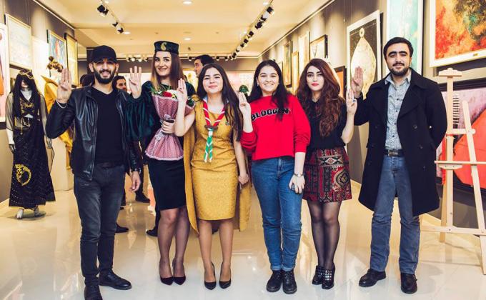 Art exhibition devoted to 820th anniversary of "Seven Beauties" epic