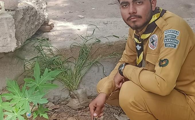 Isna Asheri Scout's One Scout One Tree Project ~ 2nd Plantation Drive