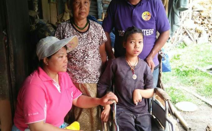 COnstruction of Toilet for Child in Special Need