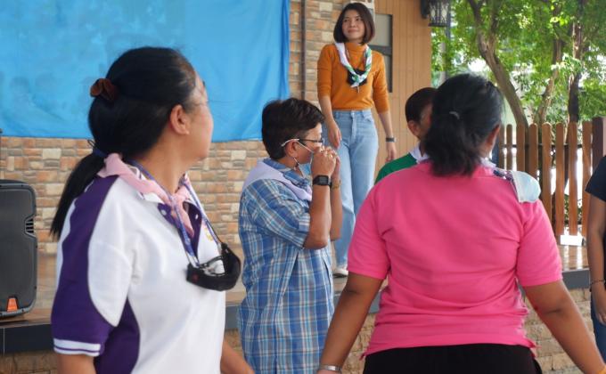 เข้าร่วมการอบรม MoP ฐานเต้นเพลง MoP Dance