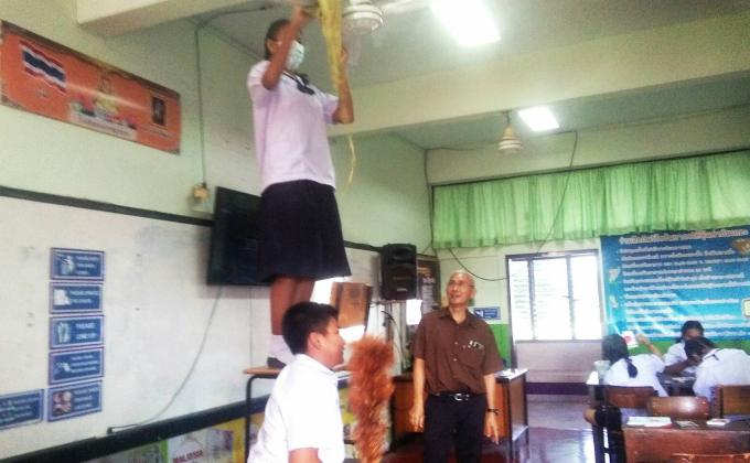 Big cleaning days project in school