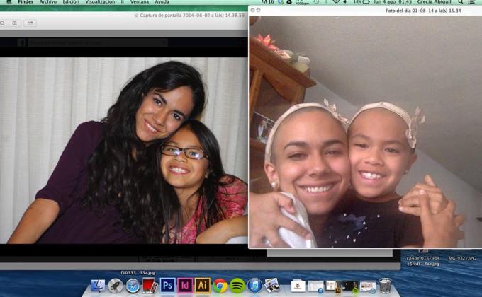 Buena acción, donación cabello.