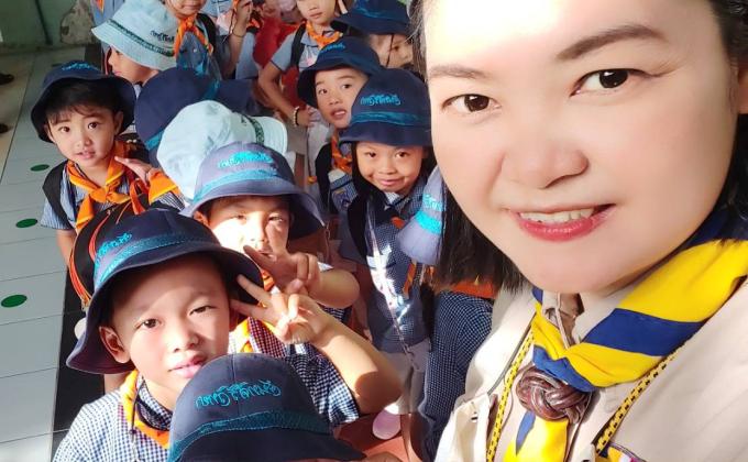 เก็บขยะ