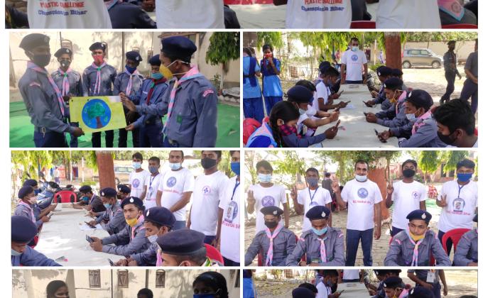 plastic tide turner challenge BSG Vaishali Bihar