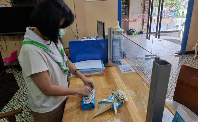 จิตอาสาแพ็คเสื้อ