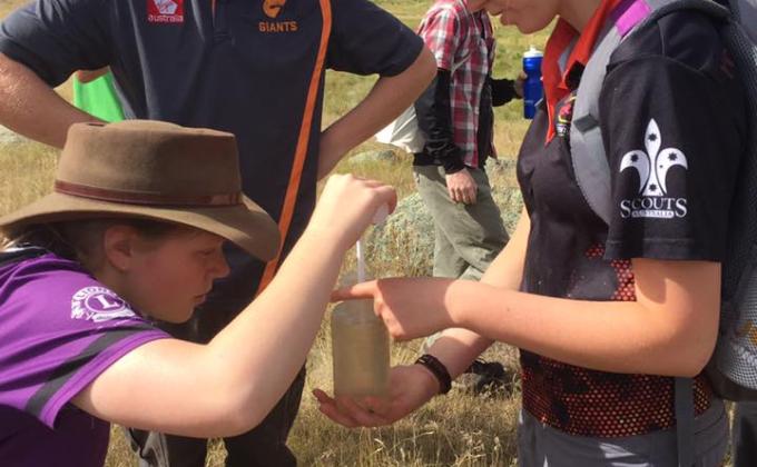 ACT Venturers Waterwatch Environment Project