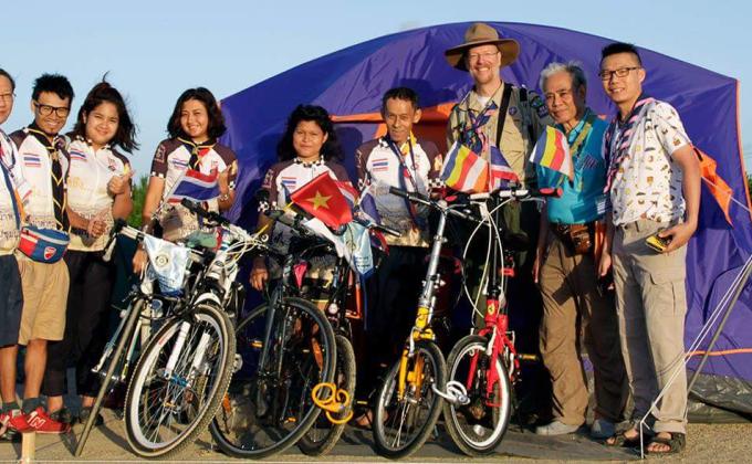 En Route to the World Scout Jamboree 2015