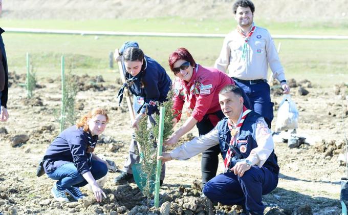 613 trees - for New Life and Peace in memory of 613 victims of Khojaly tragedy