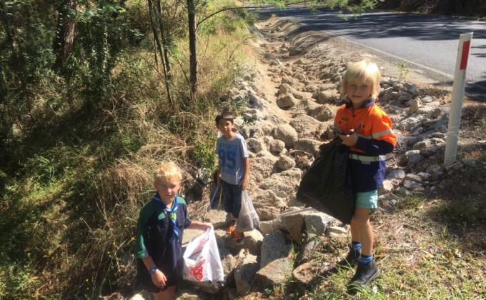 Clean Up Australia Mount Beauty Scout Group