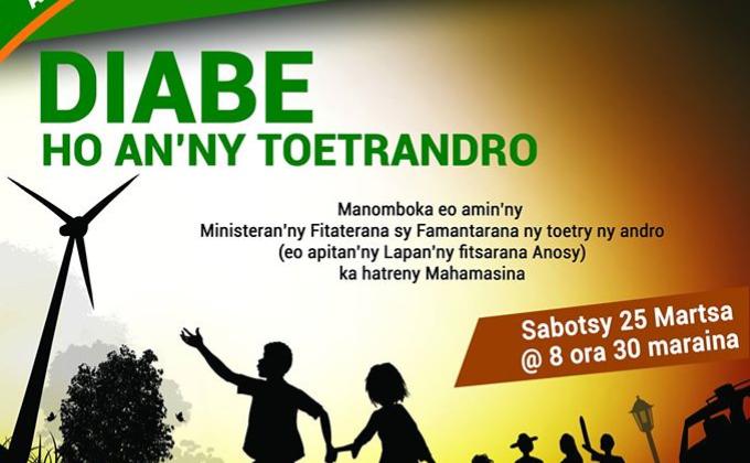 Earth Hour 2017 - Marche pour le climat  MADAGASCAR