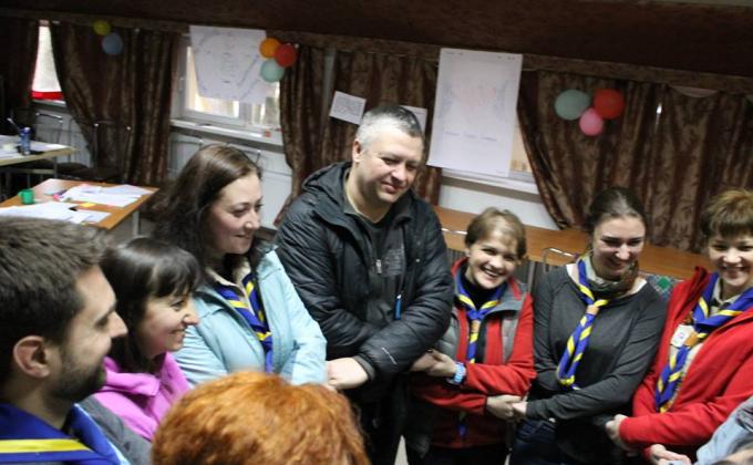 The training course for scout leaders in Dnipro