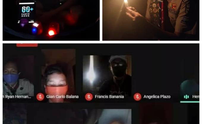 Earth Hour Participation of the BSP-NCR-  City of Mandaluyong Council