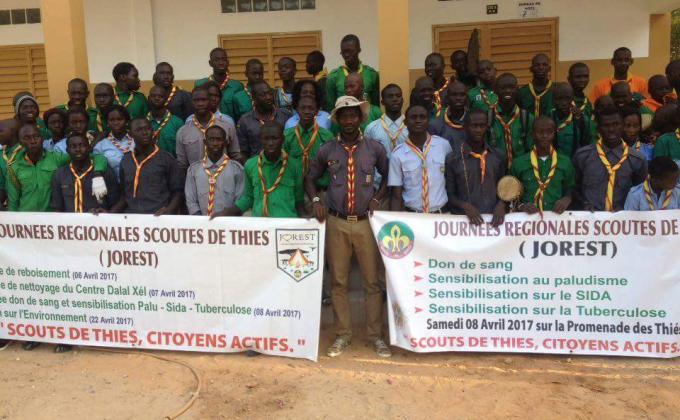 Journées Régionales des Scouts de Thies