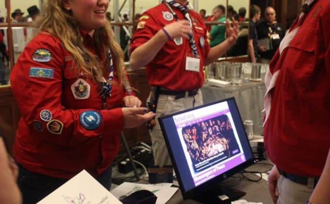 Scouts Canada National Scout Expo: MoP Booth
