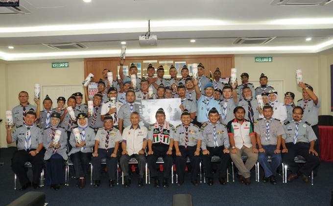 Majlis Pelancaran Tabung Ramadhan Kareem Dengan Kerjasama Persekutuan Pengakap Malaysia