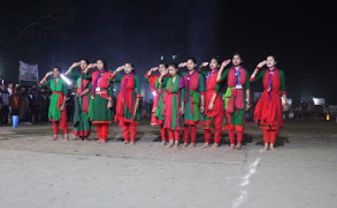 বরুড়া উপজেলা স্কাউট সমাবেশে নৃত্য পরিবেশনা।2019.