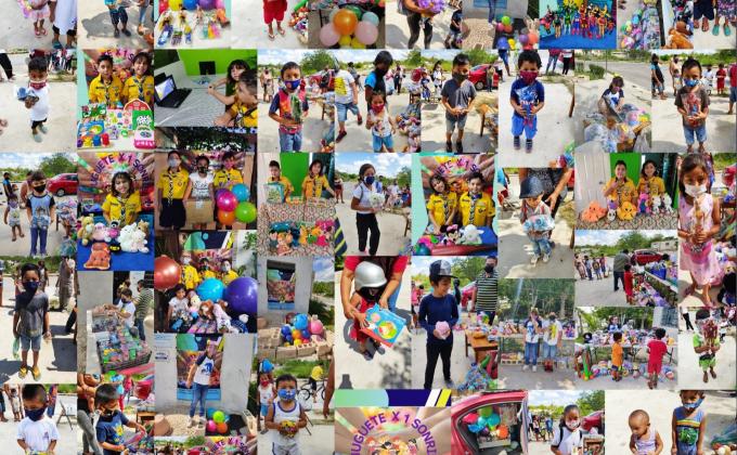 UN JUGUETE X UNA SONRISA