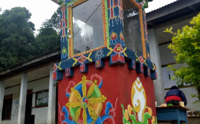 Painting for Saraswati Phodrang(house)