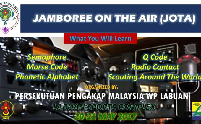 PERKHEMAHAN HARI BELIA NEGARA/ JAMBORI DI UDARA PENGAKAP MALAYSIA (JOTA) KE-6