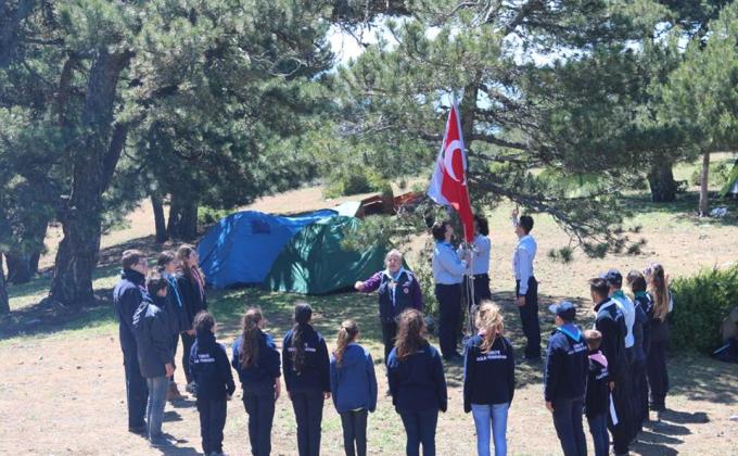 Scout Camp at İzdos Spil in the footsteps of Ataturk