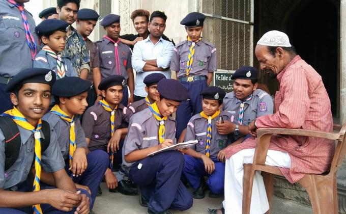  Lucknow district orgnise Out door activity in mashir jadi,khurshid jadi makbara 